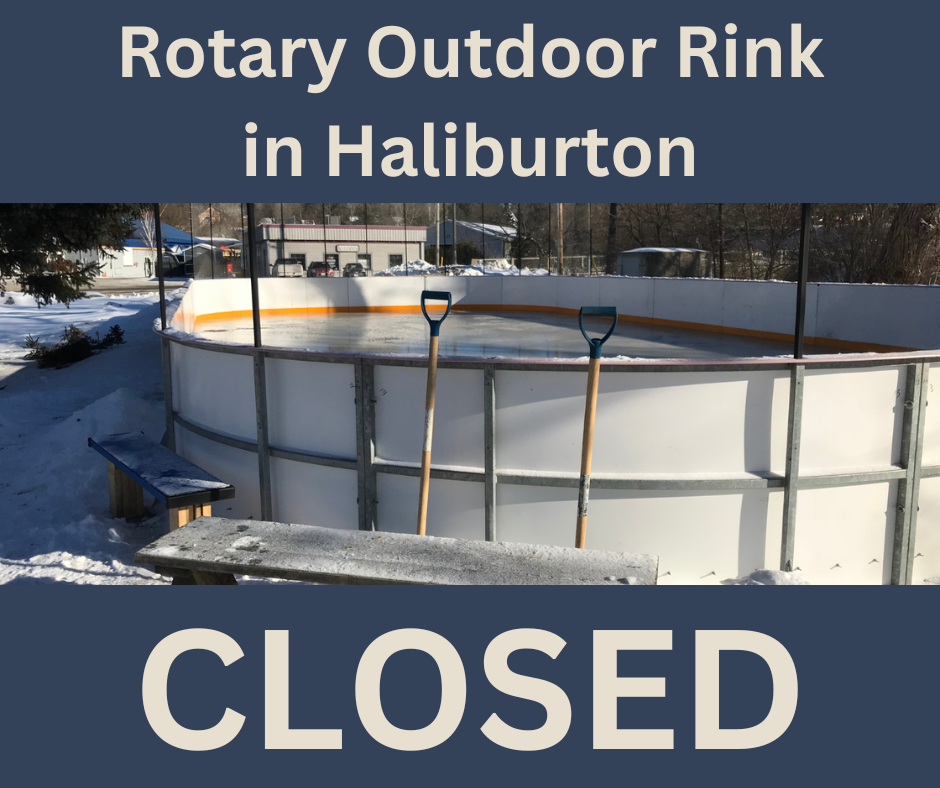 Haliburton outdoor rink